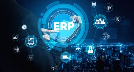 AI ERP Illustration