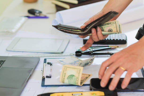 Happy interns with laptops
